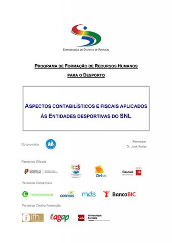 Aspectos Contabilísticos e Fiscais Entidades SNL Lisboa 2015