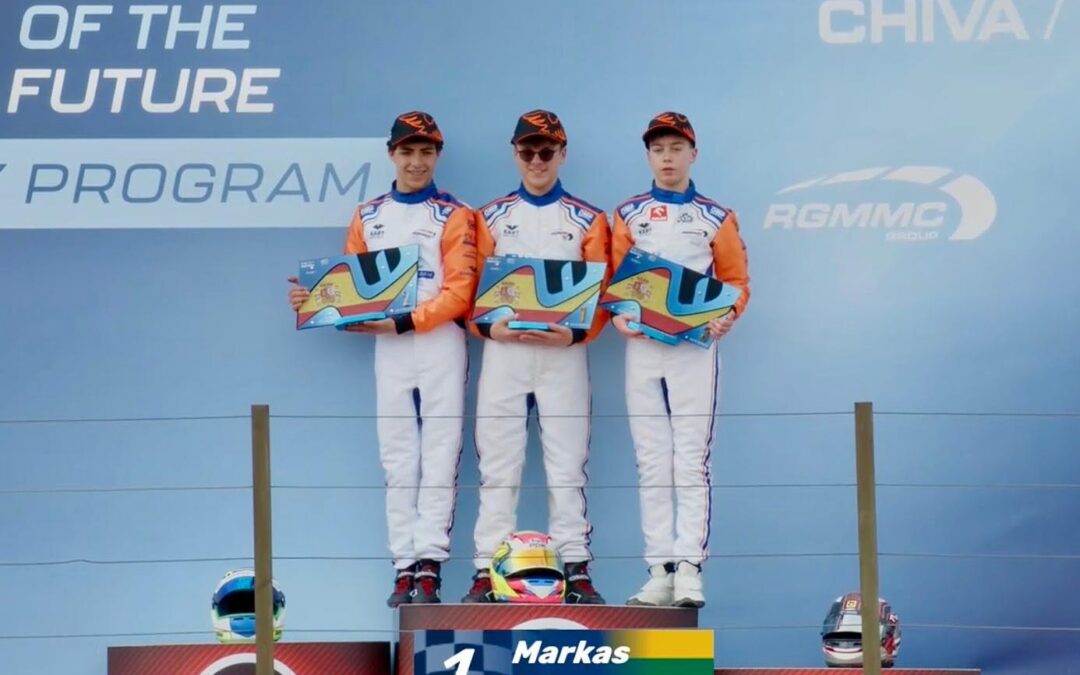 Martim Meneses no pódio
