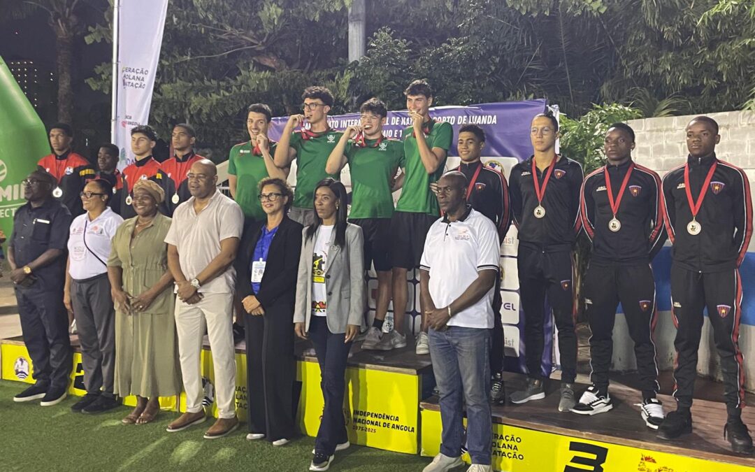 Mais 3 medalhas em Angola