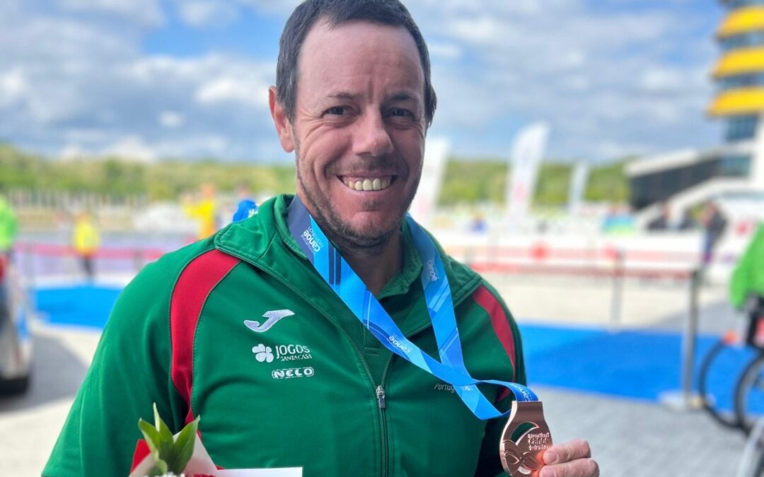 Norberto Mourão de bronze na Taça do Mundo
