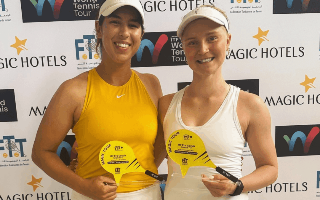 Inês Murta campeã de pares no W15 de Monastir
