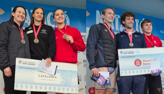 Kevins Apseniece e Francisca Martins conquistam bronze
