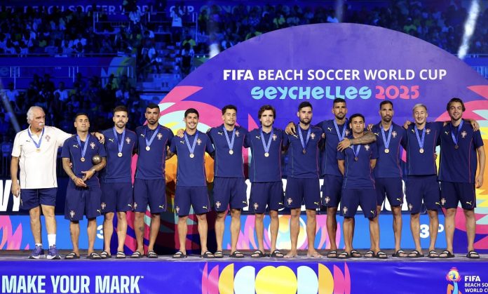 Seleção termina Mundial no pódio