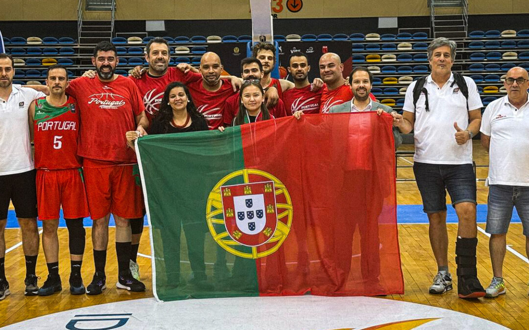 Portugal vice-campeão mundial de basquet adaptado