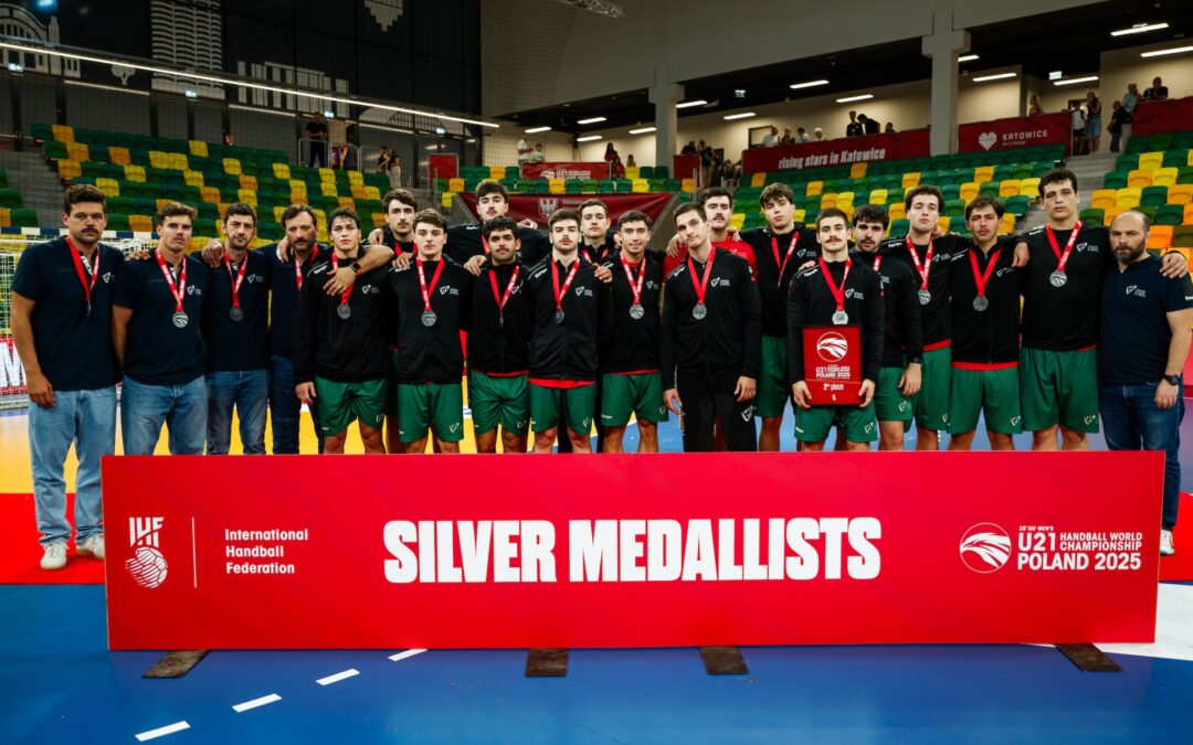 Portugal vice-campeão do Mundo em Sub21