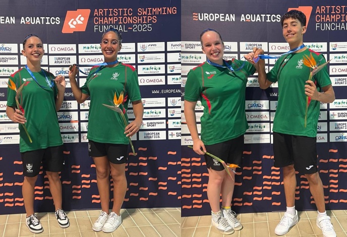Duas medalhas de bronze para Portugal