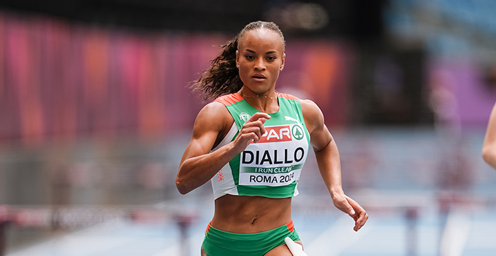 Fatoumata Diallo triunfa em França
