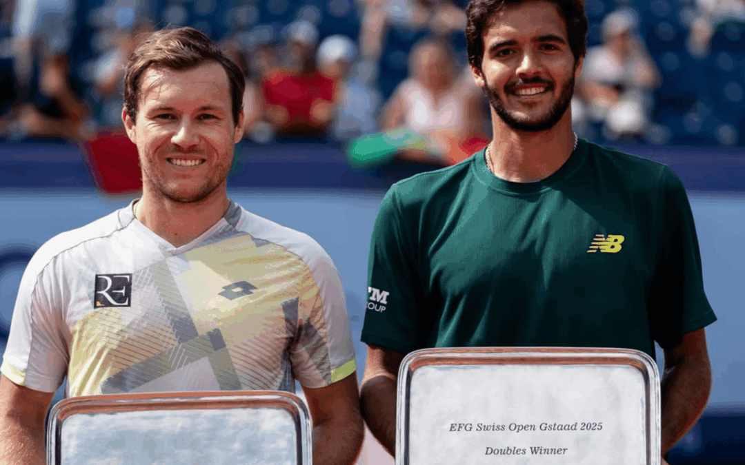 Francisco Cabral campeão de pares no ATP 250 de Gstaad