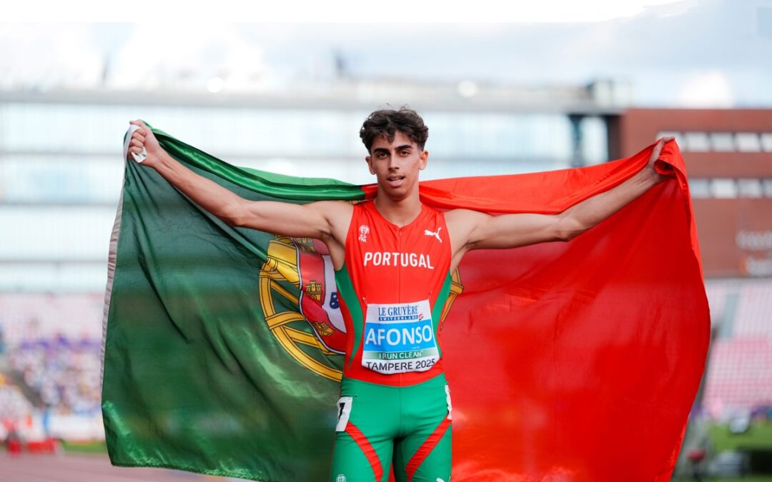 Pedro Afonso vice-campeão europeu
