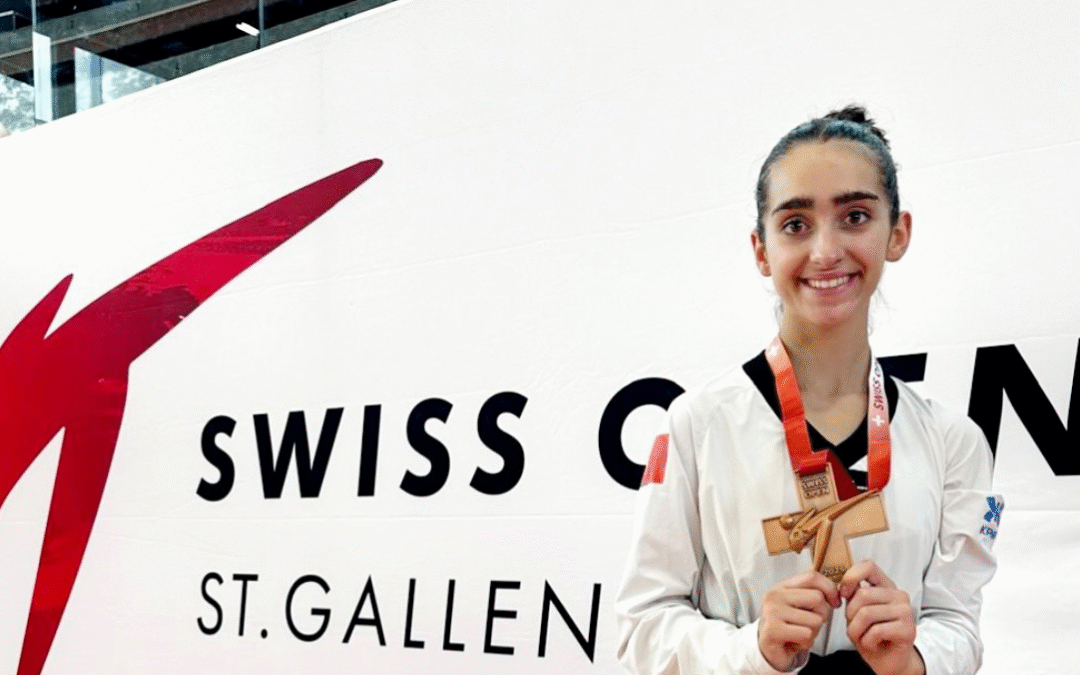 Kiara Barroso conquista bronze