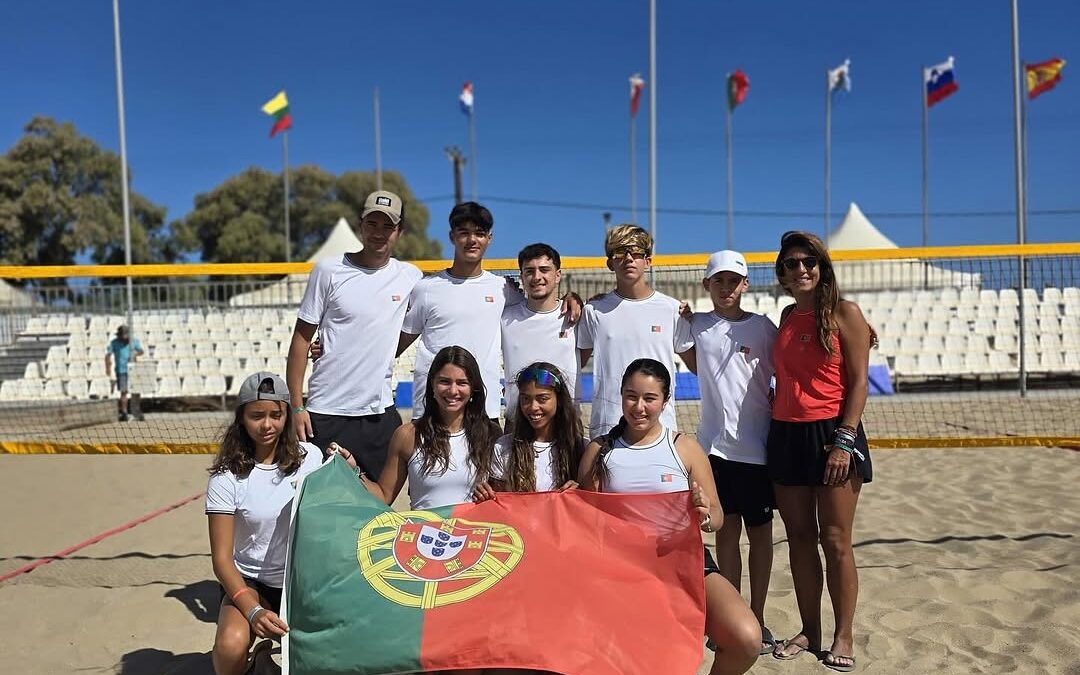 Leonor Leitão e Maitê Rocha vice-campeãs da Europa