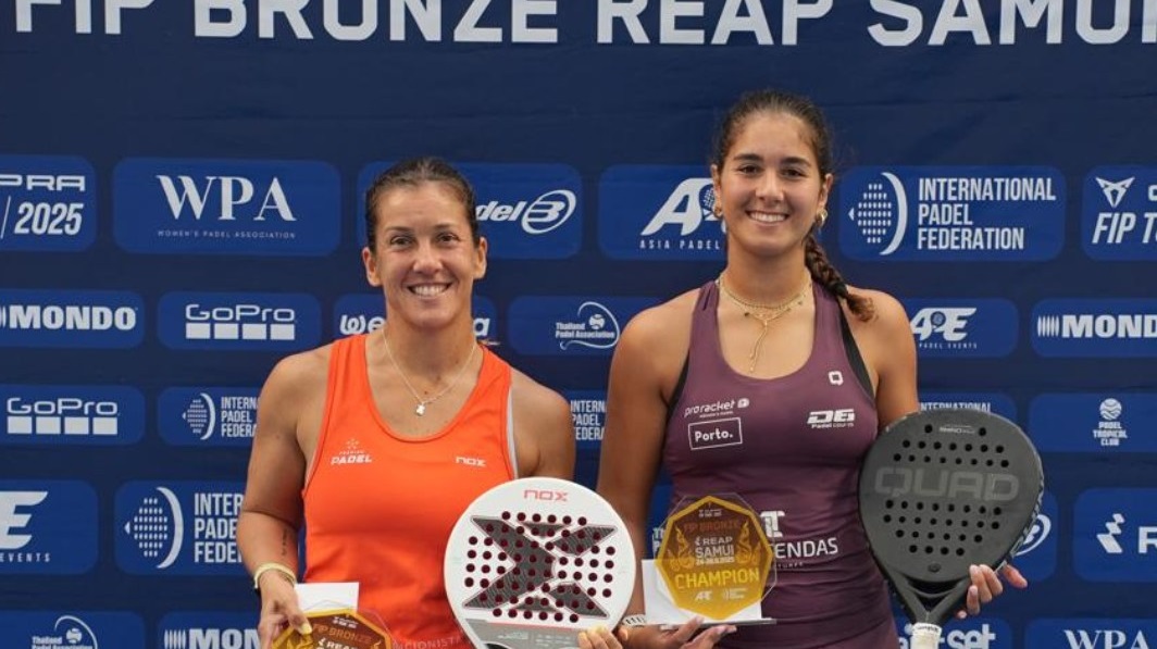 Patrícia Ribeiro e Clarinha Santos triunfam na Tailândia