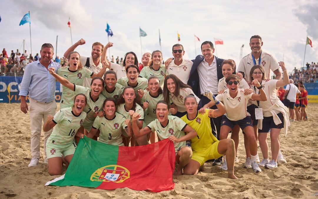 Seleção Feminina conquista a Europa