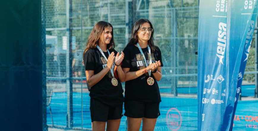 Maria Quevedo e Marta Gomes alcançam bronze