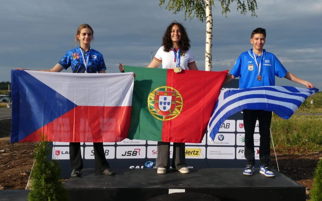 Leonor Pereira sagra-se Campeã da Europa de Juniores