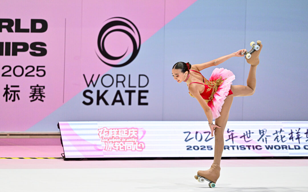 Madalena Costa é Campeã do Mundo de Patinagem Artística