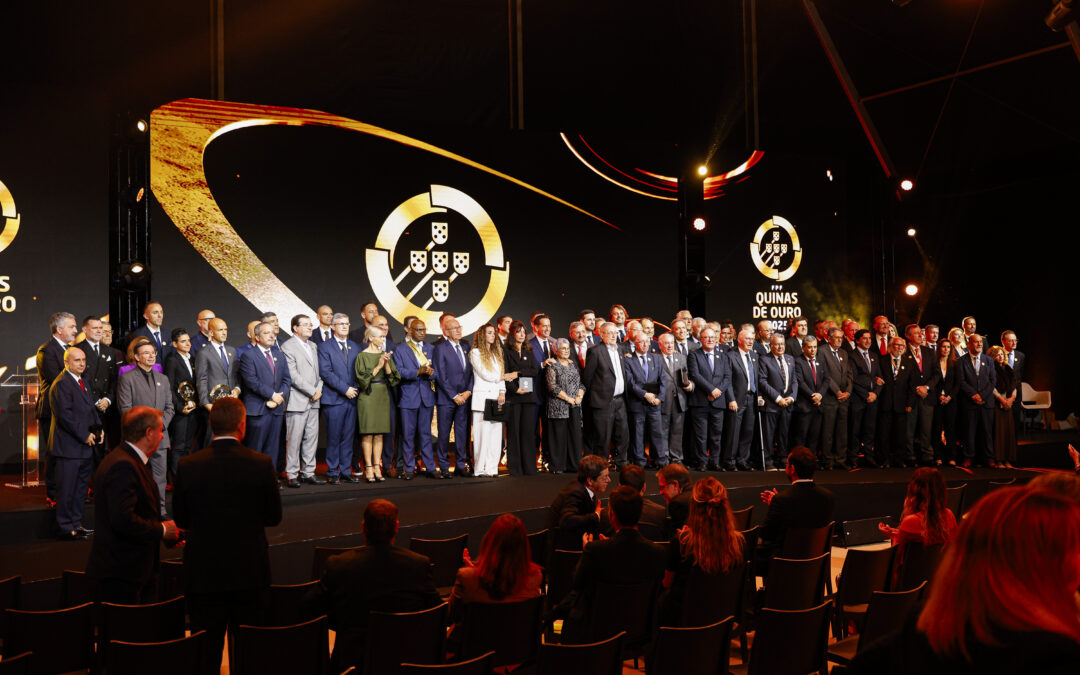 Daniel Monteiro presente na entrega das Quinas de Ouro 2025