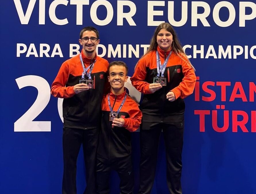 Portugal brilha no Europeu de Para Badminton