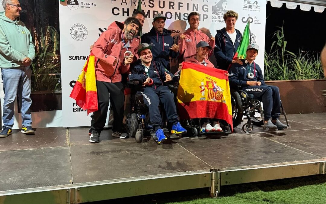 Portugal terminou o Euro Para Surfing 2025 na 5.ª posição