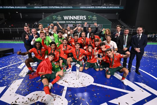 Sub19 são Bicampeões da Europa