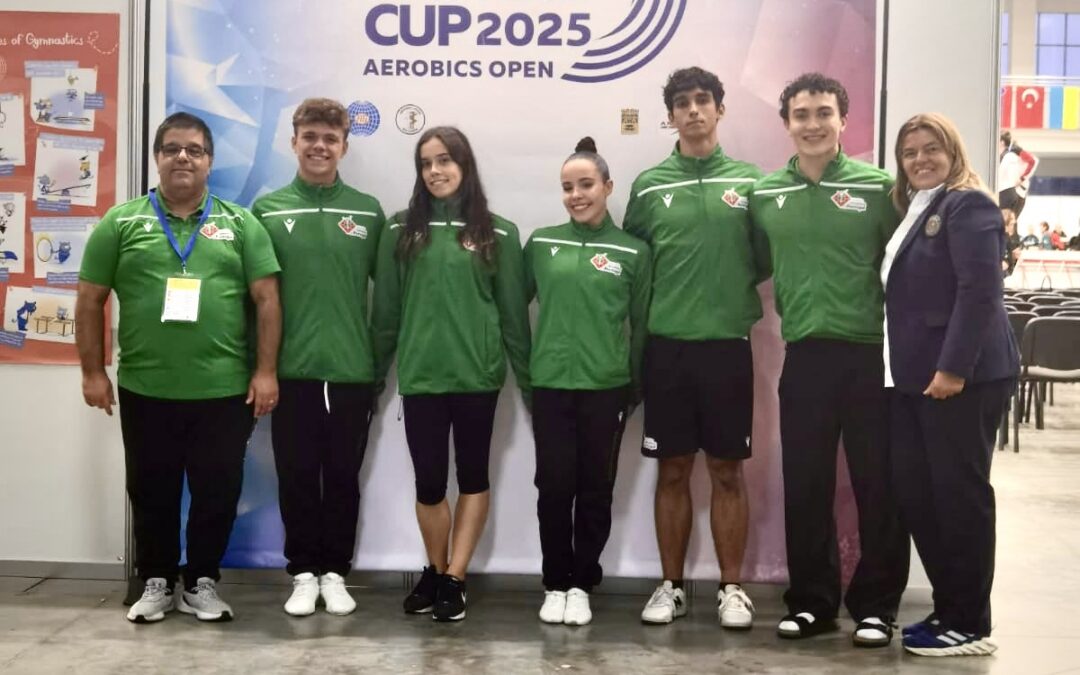 Aeróbica: Portugal vence Prata e Bronze no Open Internacional de Plovdiv