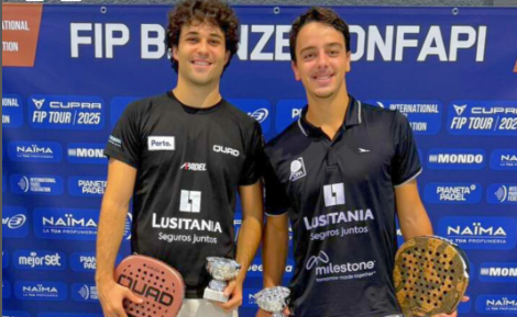 Afonso Fazendeiro e Pedro Perry vencem em Itália