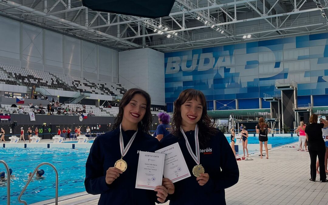 Anna Carvalho e Inês Dubini vencem na Hungria
