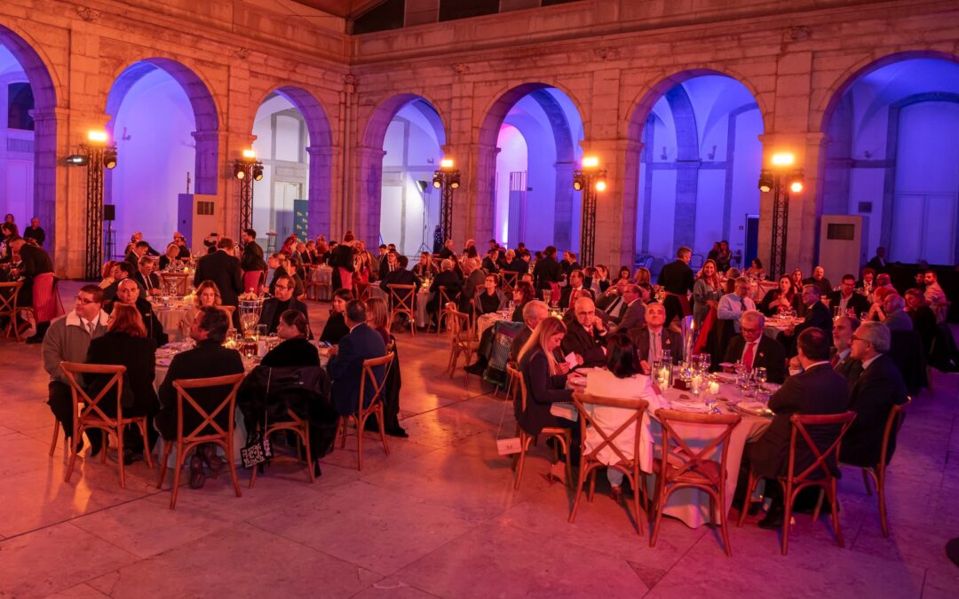 Daniel Monteiro nas comemorações dos 75 anos da Federação de Ginástica de Portugal