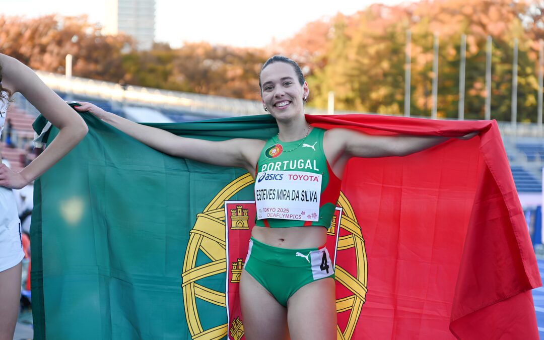 Margarida Silva é Vice-Campeã Surdolímpica
