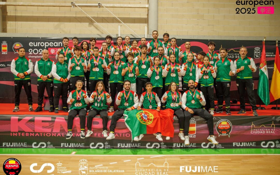 Portugal destaca-se no Europeu de Kempo