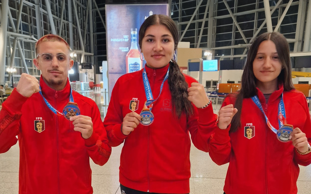 Três pódios no Europeu Sub23 e Youth