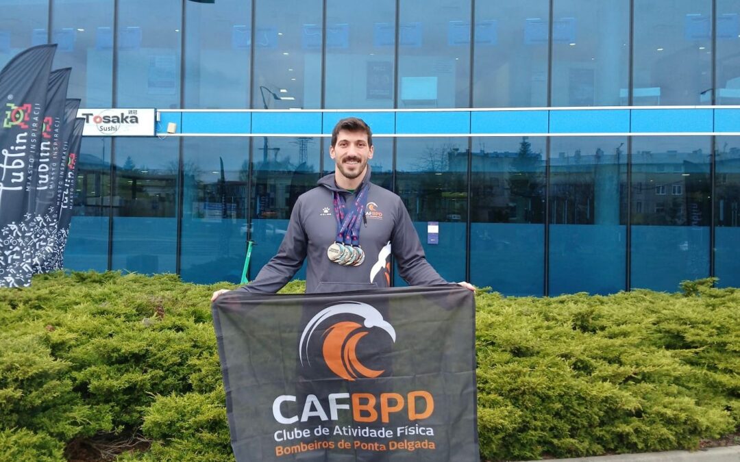 17 medalhas no Europeu de Masters