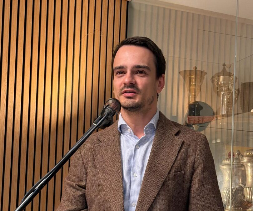 Daniel Monteiro no 123.º aniversário do Club Internacional de Foot-Ball