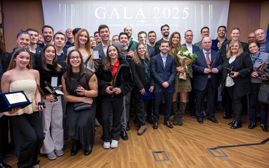 Daniel Monteiro presente na Gala da Federação de Ginástica