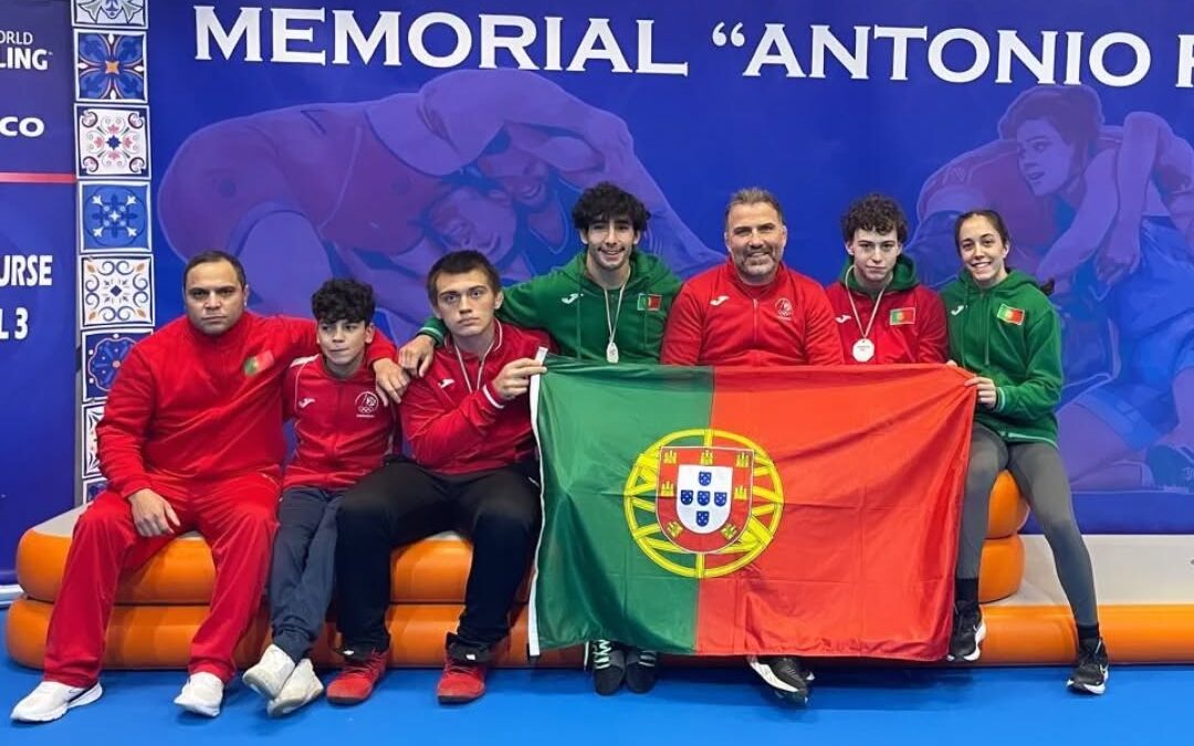 Cinco medalhas para Portugal