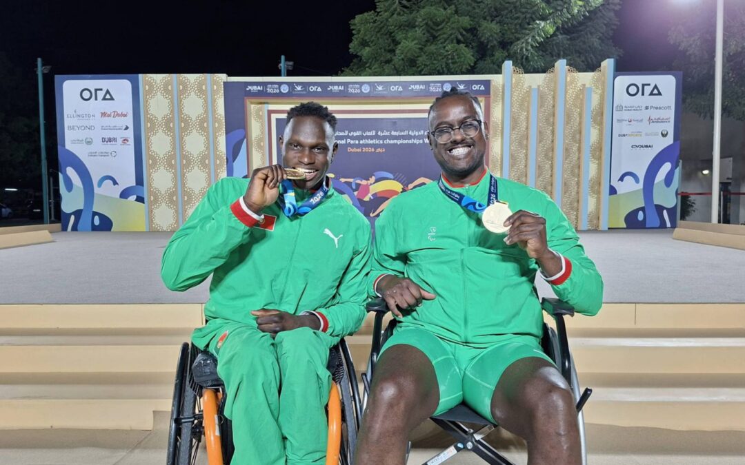 Três medalhas no Dubai