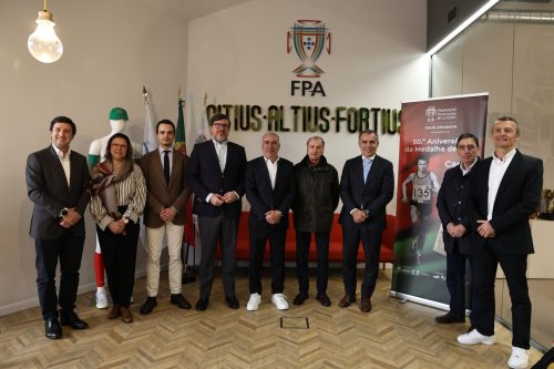 Daniel Monteiro no 50.º aniversário da medalha de ouro de Carlos Lopes no Mundial de Corta-Mato