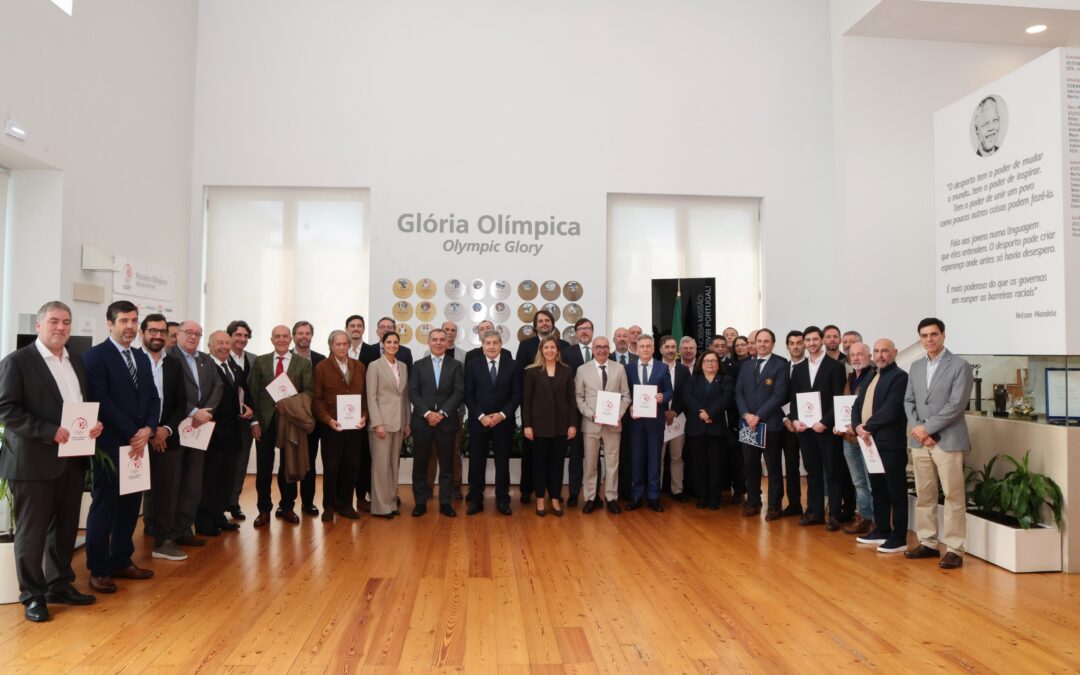 CDP representada na assinatura dos contratos de desenvolvimento desportivo entre COP e Federações