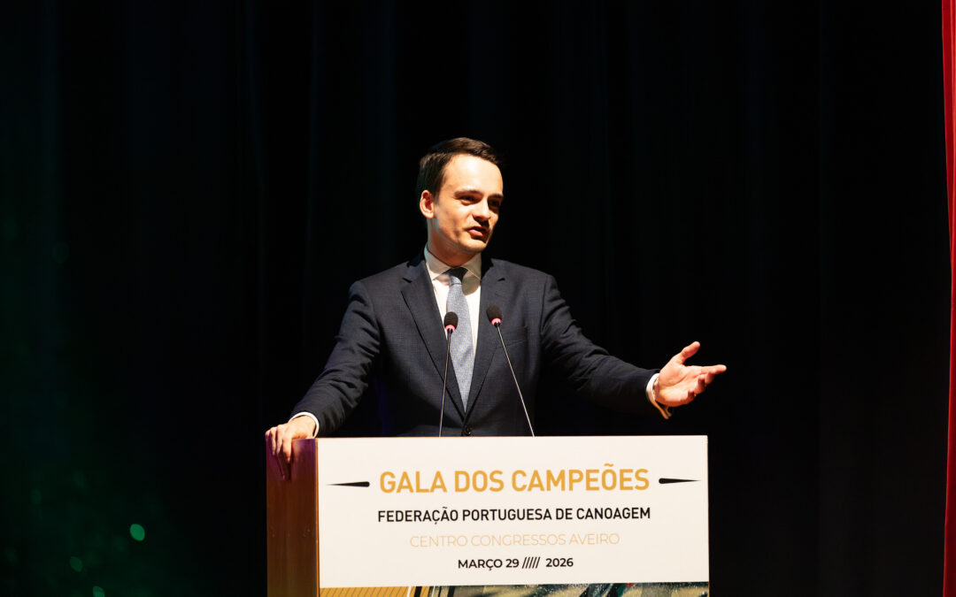 Gala dos Campeões da Federação de Canoagem com a presença de Daniel Monteiro