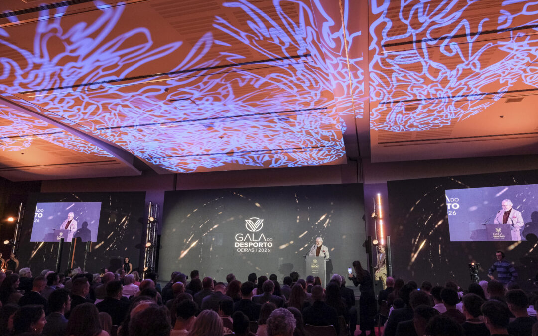 Daniel Monteiro na Gala do Desporto de Oeiras