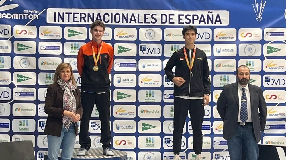 Duas medalhas no Badminton