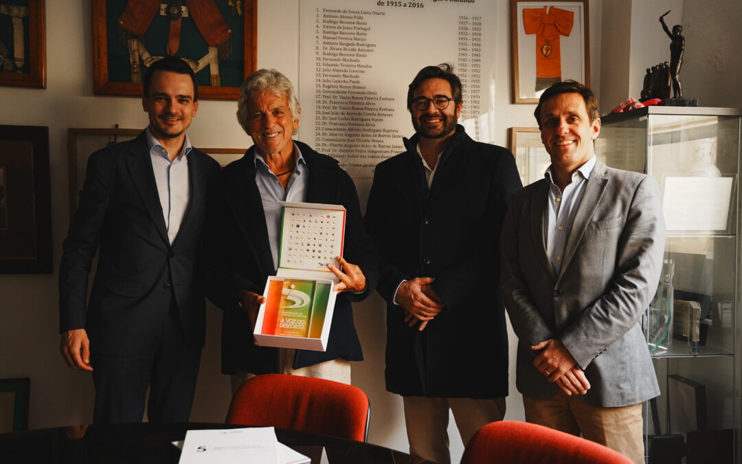 CDP em visita institucional ao Sport Algés e Dafundo