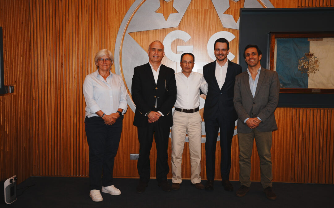 CDP em visita institucional ao Ginásio Clube Português