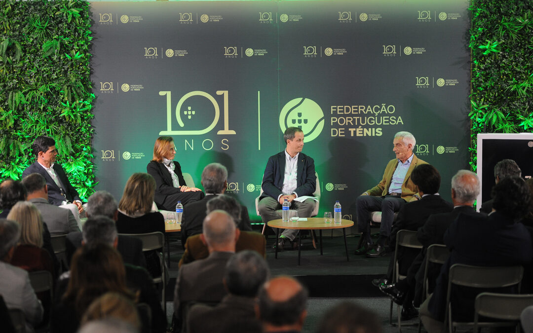 Daniel Monteiro marca presença no 101.º aniversário da Federação de Ténis
