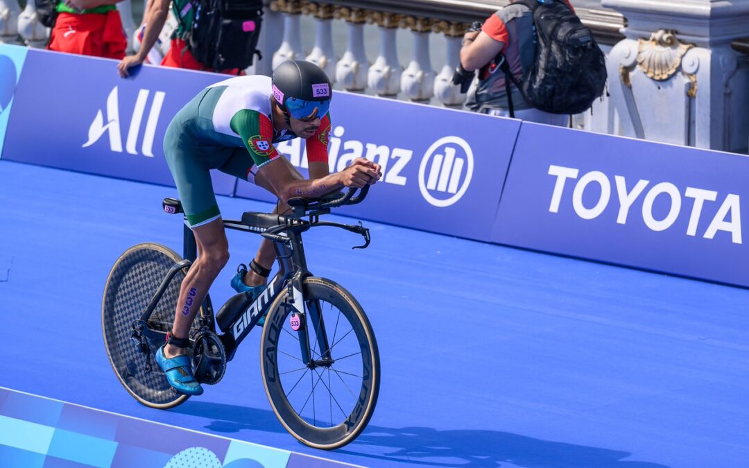 Filipe Marques recebe medalha de bronze