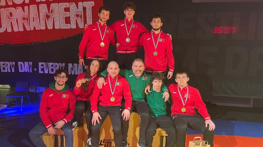 Cinco pódios para a Seleção Nacional