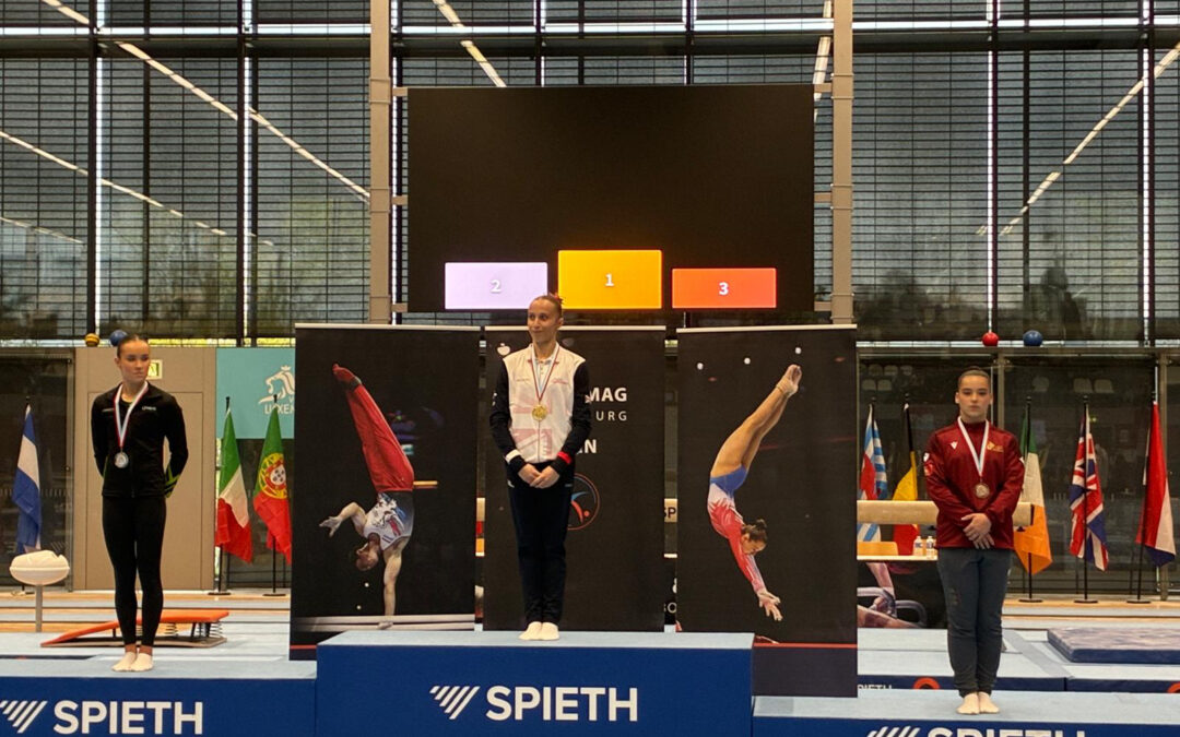 Três medalhas no Luxemburgo