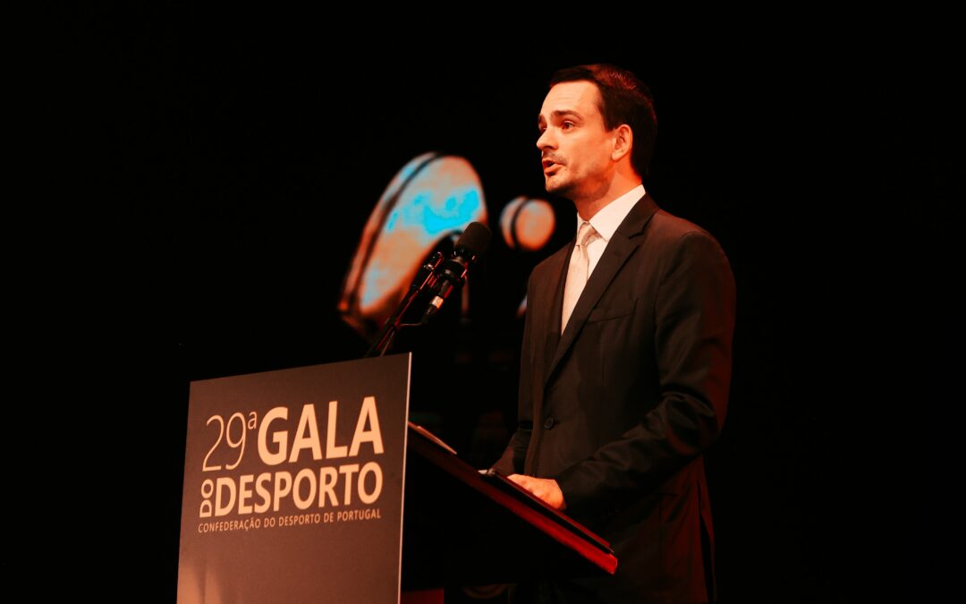 Intervenção de Daniel Monteiro na Gala do Desporto de Portugal