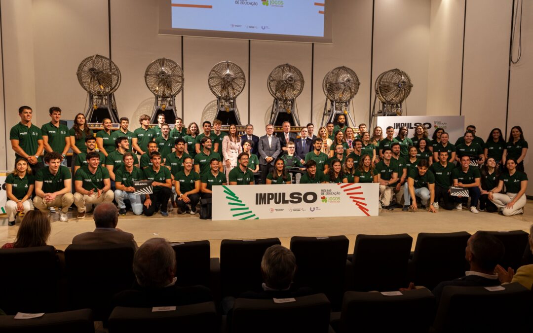 Confederação do Desporto na cerimónia de entrega das bolsas do Programa Impulso