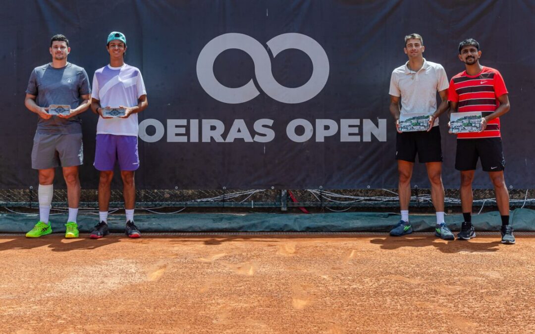 Tiago Pereira vice-campeão de pares do Oeiras Open 4